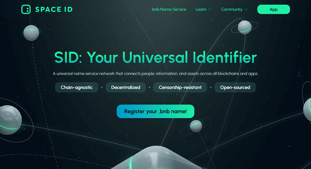 SPACE ID website